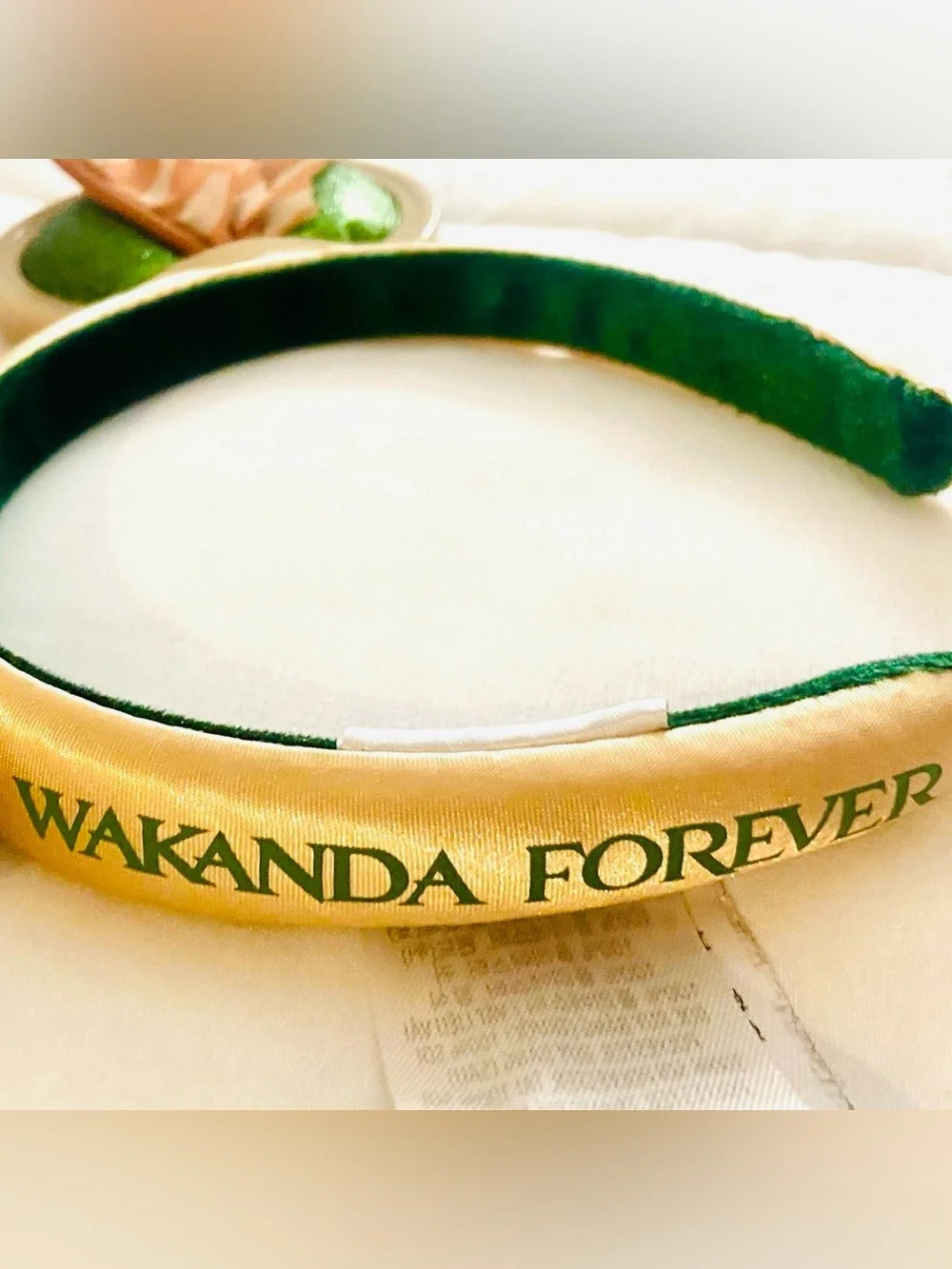 Disney Parks Black Panther Wakanda Forever 2022 Mickey Mouse Ear Headband NWT